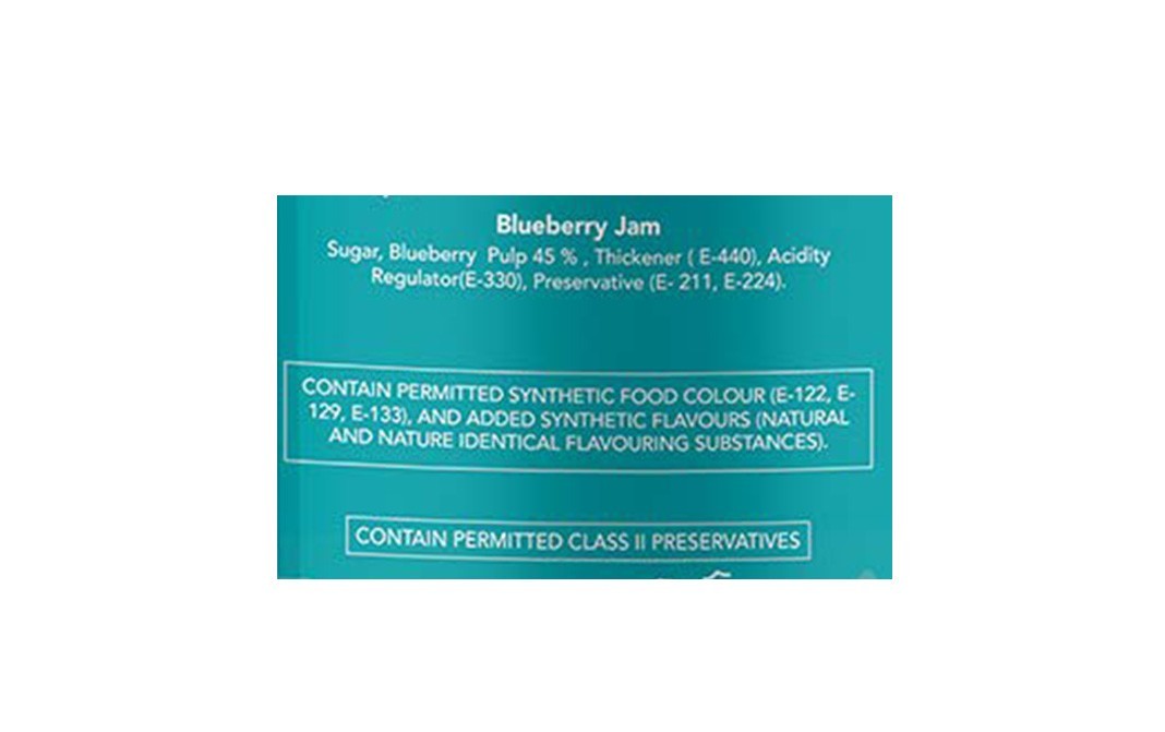 Pursuit Blueberry Jam    Glass Jar  370 grams